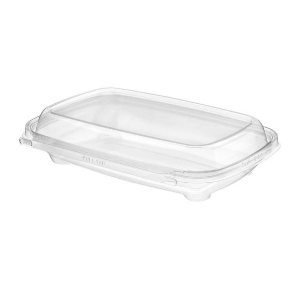 136-PACK OF Safe-T-Chef 9 x 6 Tamper evident & tamper resistant microwaveable clamshell, 24 oz