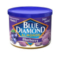 12-PACK OF Blueberry Almonds Blue Diamond, 12 - 6 Oz