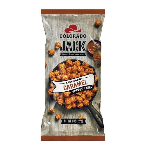 12-PACK OF SNACK POPCORN CARAMET GOURMET