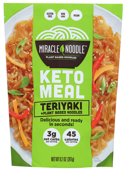 6-PACK OF Entree Noodle Keto Teriyaki Miracle Noodle 9 oz