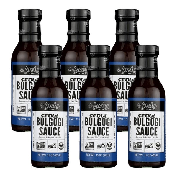 6-PACK OF Sauce Bulgogi Bbq Seoul 15 oz