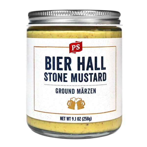 6-PACK OF Mustard Bier Hall Bavarian Ale, PS Seasoning