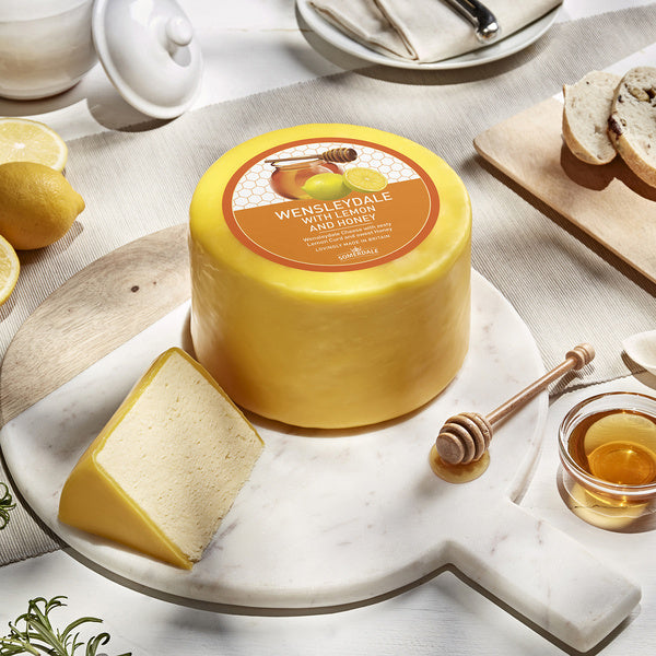 2-PACK OF CHEESE WENSLEYDALE LMN HNY