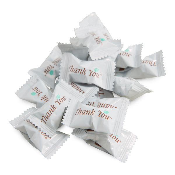1000-PACK OF CANDY MINT BUTTER WHT THANK U