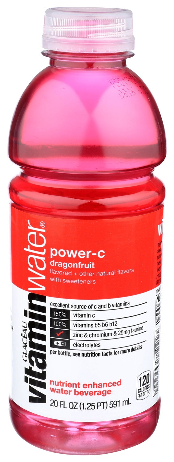 12- PACK OF WATER FLAVOR POWER-C DRAGONFRUIT
