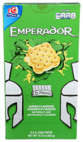 12-PACK OF COOKIE SANDWICH EMPERADOR, LEMON