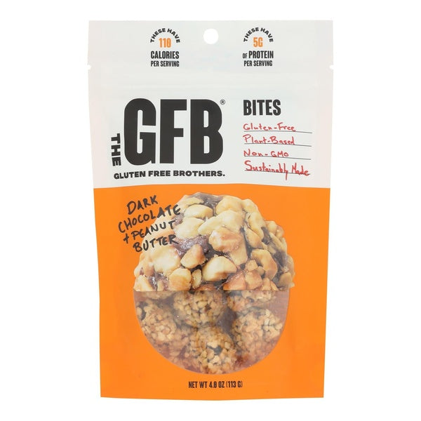 6-PACK OF Cookie Peanutbutter Dark Chocolate Bites The Gfb 4 oz