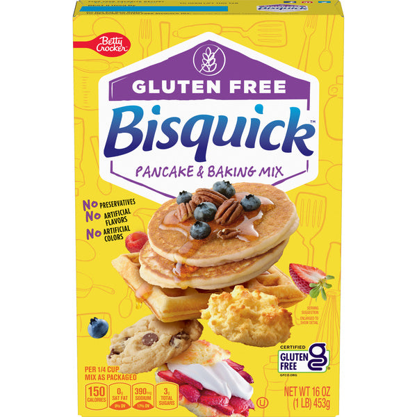 6-PACK OF BISCUIT MIX GLUTEN FREE BISQUK