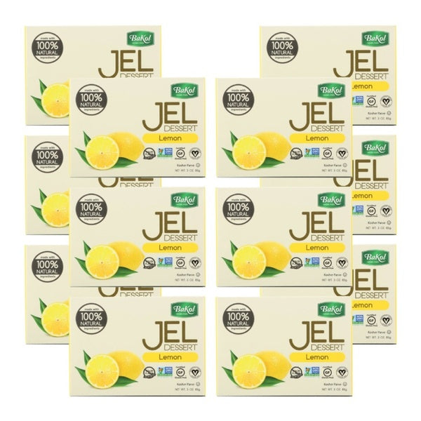 12-PACK OF Jello Mix Alternative Lemon Bakol 3 oz