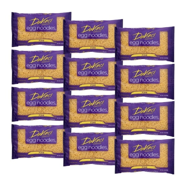 12-PACK OF Noodle Egg Fine Davinci (S&E) 12 oz
