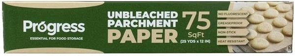 24-PACK OF PAPER PARCHMENT Progress Precut Parchment Paper Rolls, 75sqft