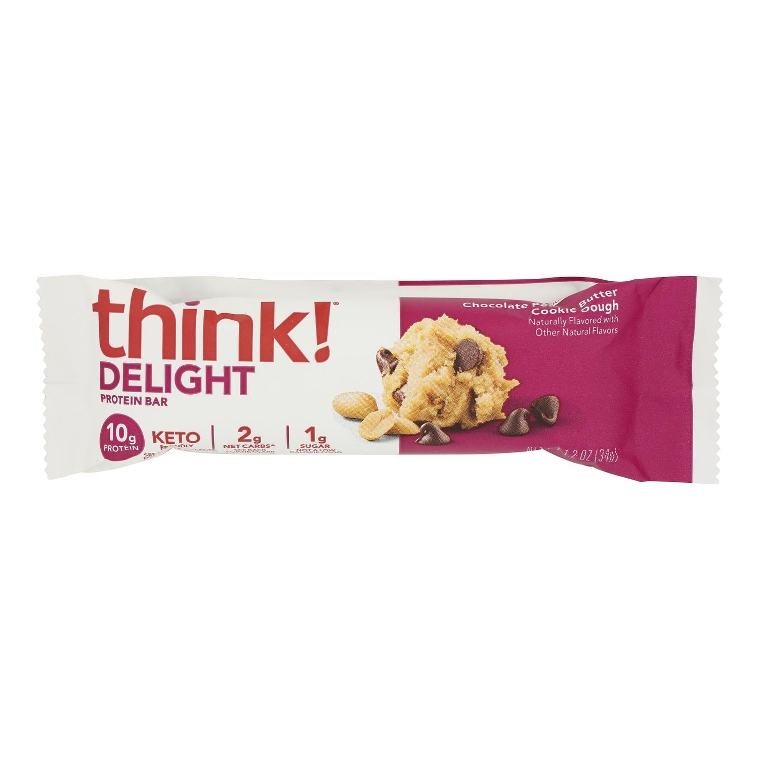 10-PACK OF BAR NUTRITIONAL PROTEIN, CHOCOLATE PEANUT BUTTER COOKIE