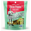 12-PACK OF Snack Chip Pepper Pickles Suckerpunch 3.4 oz