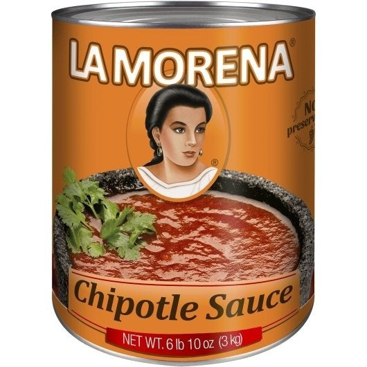 6-PACK OF Chipotle Sauce La Morena, 6 - 6.6 Lb