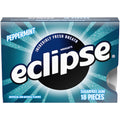 144-PACK OF Single Serve Peppermint Gum Eclipse, 18 - 8 - 18 Pc