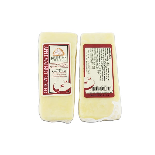 10-PACK OF CHEESE SMOKED APPLE WALNUT
