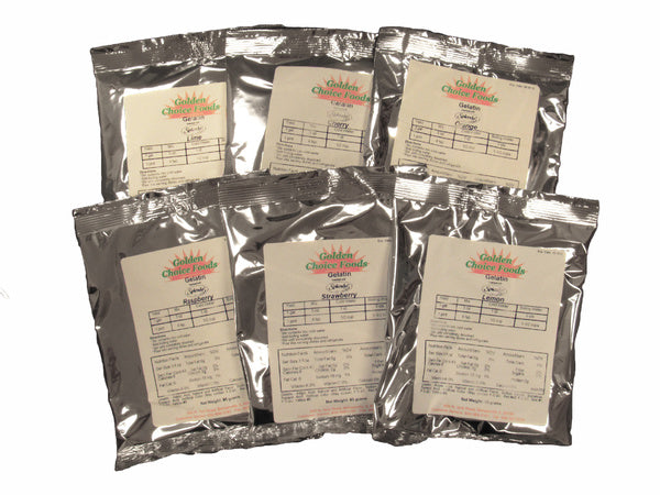 12-PACK OF GELATIN ASST SUGAR FREE MIX