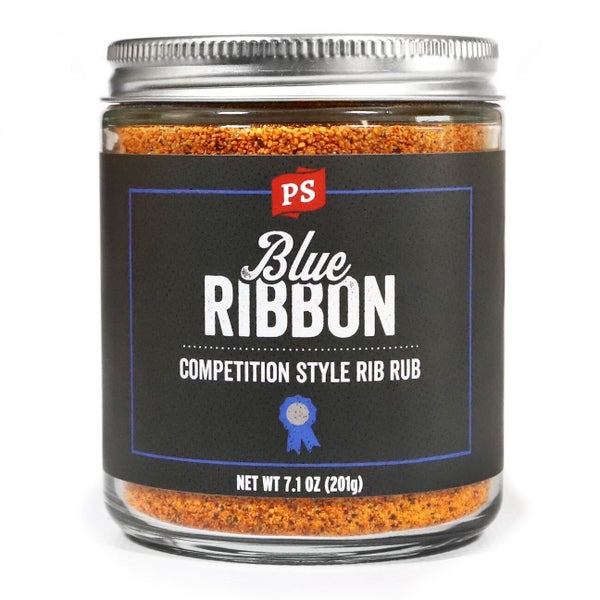 6-PACK OF Rub Competition Style Rib Blue Ribbon, PS Seasoning