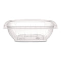 504-PACK OF Dart C8SB 8.5 in. x 8.5 in. x 1.51 in. 8 oz. Square Plastic Bowls - Clear (504/Carton)
