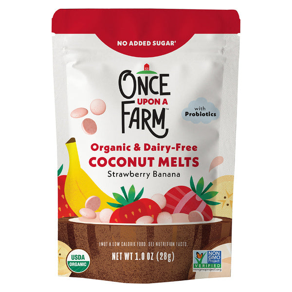 8-PACK OF SNACK PACK COCONUT MELTS STRAWBERRY BANANA