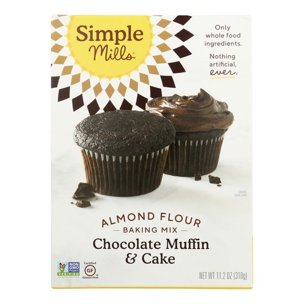 6-PACK OF Mix Muffin Cake Chocolate Simple Mills 11.2 oz