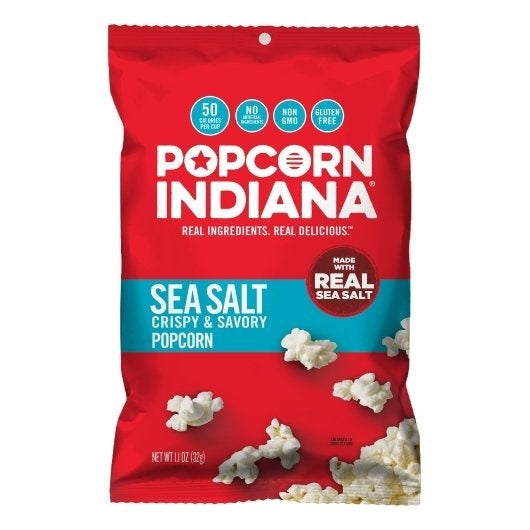 6-PACK OF Crispy And Savory Sea Salt Popcorn Indiana, 6 - 1.1 Oz
