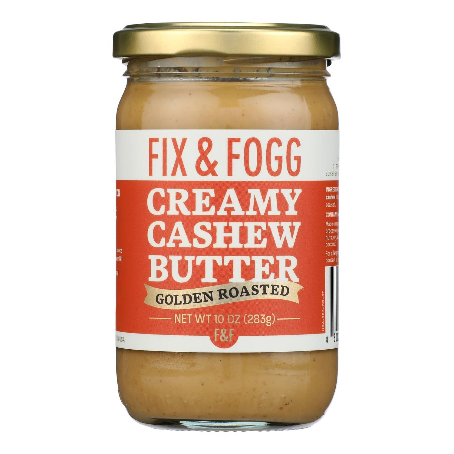 6-PACK OF CASHEW BUTTS CREAMY