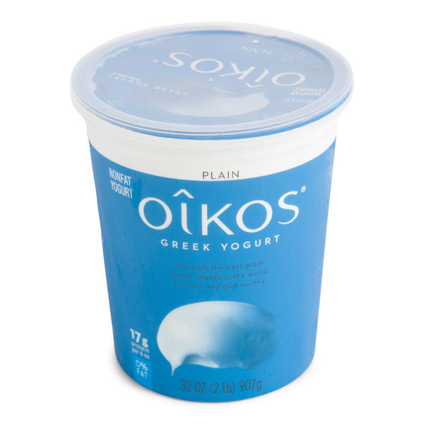 6-PACK OF YOGURT PLAIN GREEK NONFAT