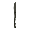 1-PACK OF CUTLERY PLASTIC BLK KNIFES