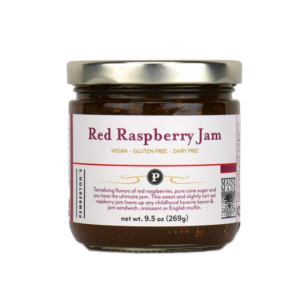 12-PACK OF Jam Red Raspberry, Pemberton's Foods