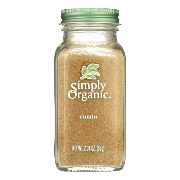 6-PACK OF Spice Cumin Bulk Simply Organic 2.31 oz
