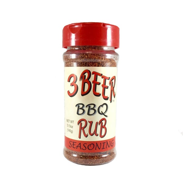 6-PACK OF Seasoning Rub Original 3 Beer BBQ, InGeorgia