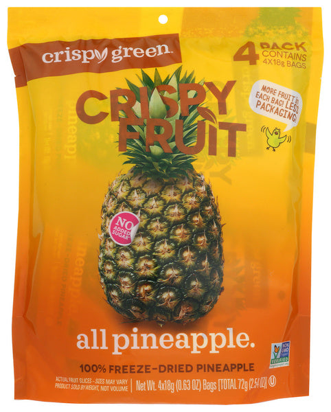 8-PACK OF Snack Fruit Crispy Green 2.54 oz