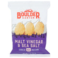 8-PACK OF CHIP POTATO MALT VINEGAR AND SEA SALT KETTLE