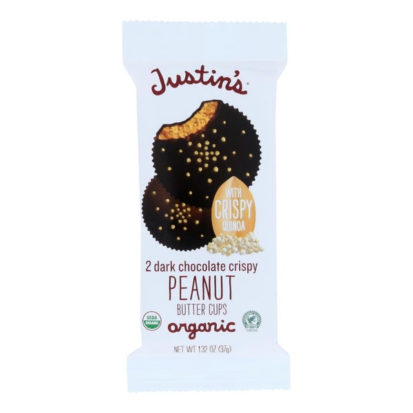 12-PACK OF CHOCOLATE CUP DARK CHOCOLATE CRISPY PEANUT BUTTER