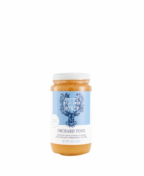 12-PACK OF Honey Wildflower Creamed 1 lb, Orchard Pond