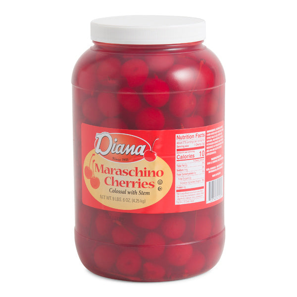 4-PACK OF CHERRY MARA COL W/STEM PLASTIC