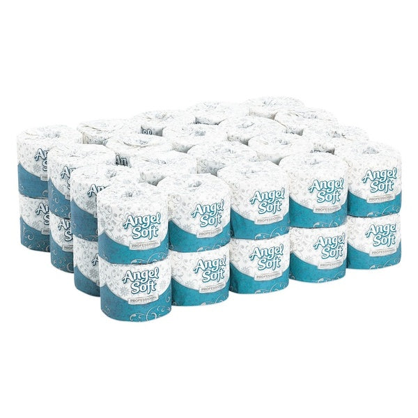 40-PACK OF Premium 2-Ply Angel Soft Toilet Paper by Georgia-Pacific - Septic Safe, 450 Sheets per Roll, 40 Rolls per Carton - Ideal for Offices and Commercial Use
