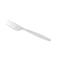 1000-PACK OF Fork Plastic Karat 1,000 ct PS Plastic Extra Heavy Weight Fork, Clear