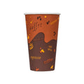 1000-PACK OF Cup Paper [1000 Pack] Karat Paper Hot Cups, 16 oz Coffee Cups, Stock Print (C-K516)