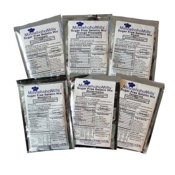 12-PACK OF GELATIN ASST MIX #2 SUG FR