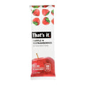 12-PACK OF SNACK BAR APPLE AND STRAWBERRY
