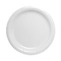 500-PACK OF PLATE PAPER CLAY-COATED, WHITE
