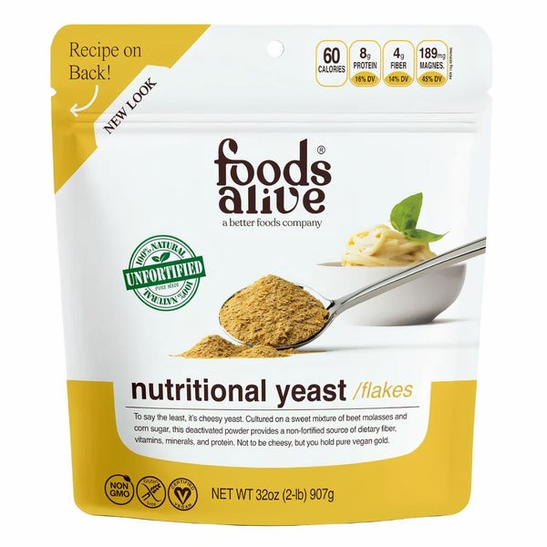 2-PACK OF Nutritional Yeast, Foods Alive