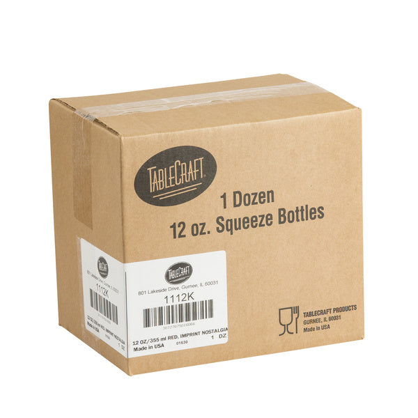 12 CT-PACK OF BOTTLE SQUEEZE KCHP NSG R 12OZ
