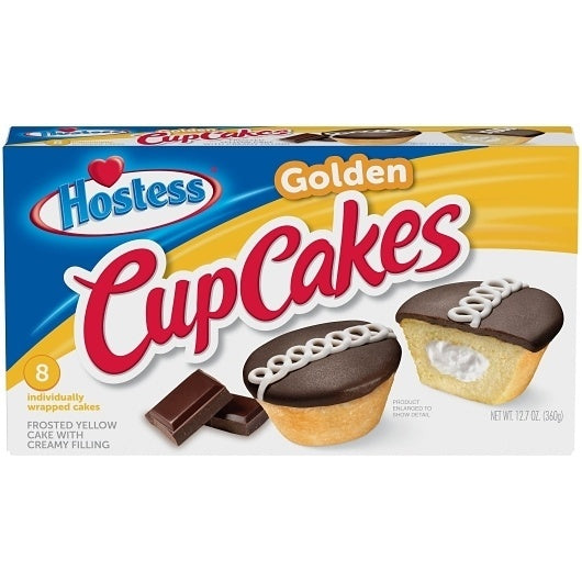 6- PACK OF Golden Cupcake Hostess, 6 - 12.7 Oz