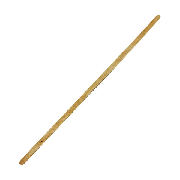 5-PACK OF STIRRER COFFEE WOOD 7.5IN