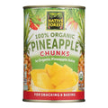 6-PACK OF Pineapple Chunk Organic Native Forest 14 oz