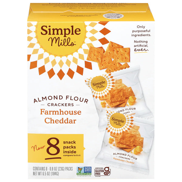 4-PACK OF CRACKER SNACK FARMHOUSE CHEDDAR