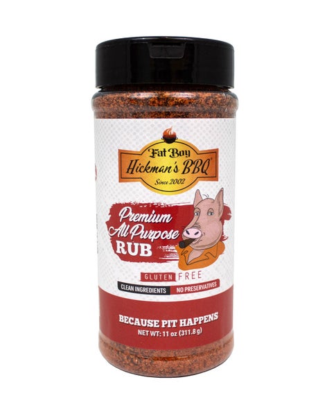 6-PACK OF Seasoning Rub BBQ Premium All Purpose Gluten Free Keto Friendly, Bar B Que Specialties